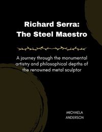 Cover image for Richard Serra