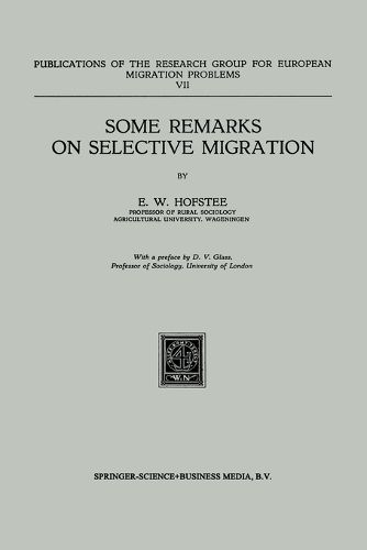 Cover image for Some Remarks on Selective Migration