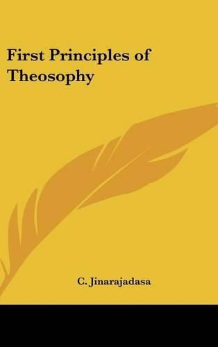 First Principles of Theosophy