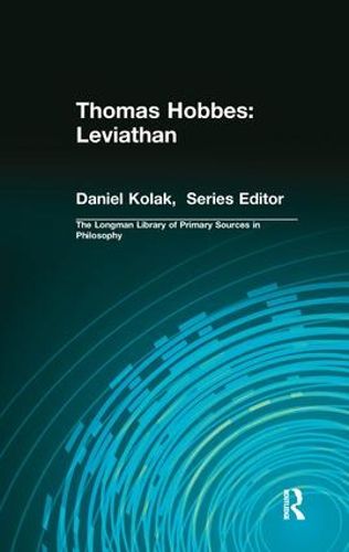 Cover image for Thomas Hobbes: Leviathan