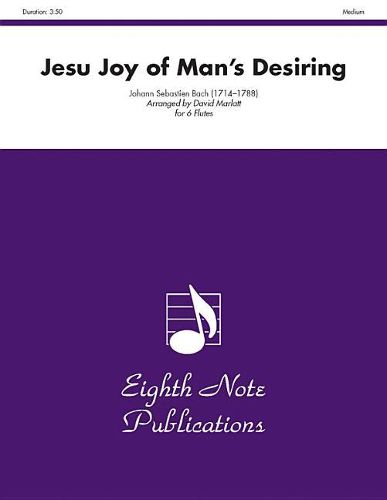 Cover image for Jesu Joy of Man's Desiring: Score & Parts