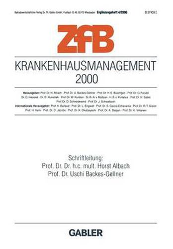 Krankenhausmanagement 2000