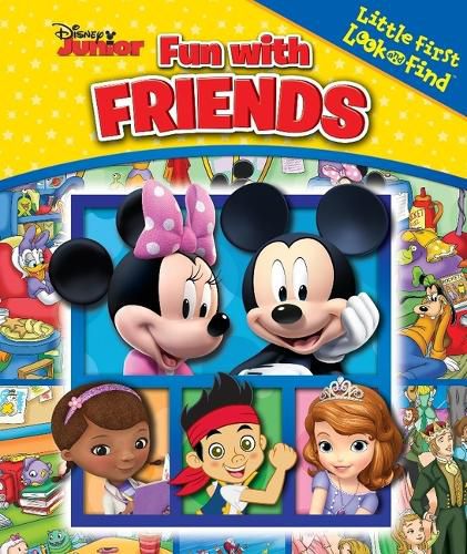 Cover image for Disney Junior: Fun with Friends Little First Look and Find