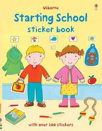 Cover image for Starting School Sticker Book