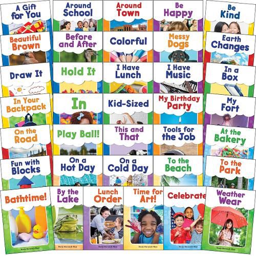 Cover image for High-Frequency Words Grades PreK-K: 36-Book Set