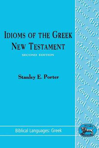 Cover image for Idioms of the Greek New Testament