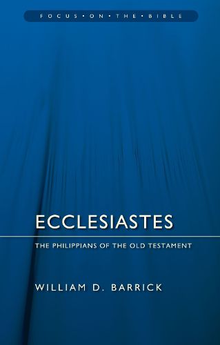Cover image for Ecclesiastes: The Philippians of the Old Testament