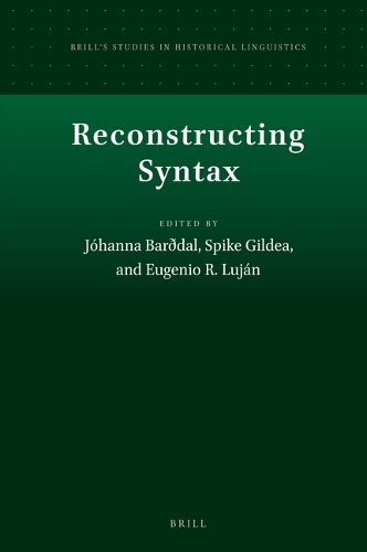 Cover image for Reconstructing Syntax