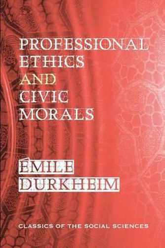 Cover image for Professional Ethics and Civic Morals