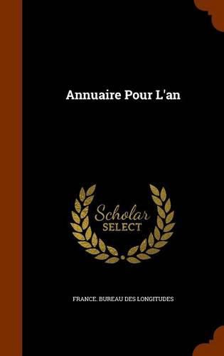 Cover image for Annuaire Pour l'An