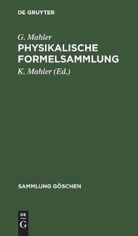 Cover image for Physikalische Formelsammlung