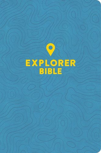 Cover image for CSB Explorer Bible for Kids, Sky Blue Leathertouch