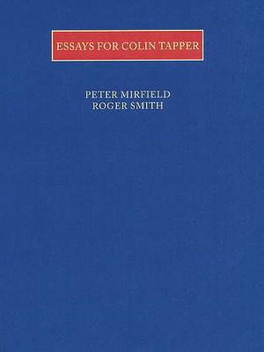Cover image for Essays For Colin Tapper