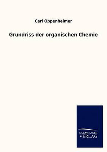 Cover image for Grundriss der organischen Chemie