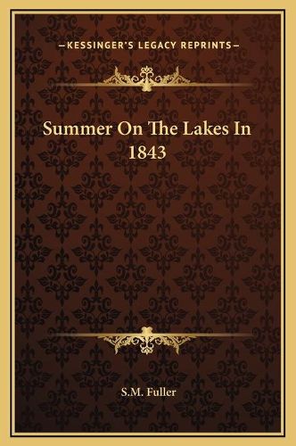 Cover image for Summer on the Lakes in 1843
