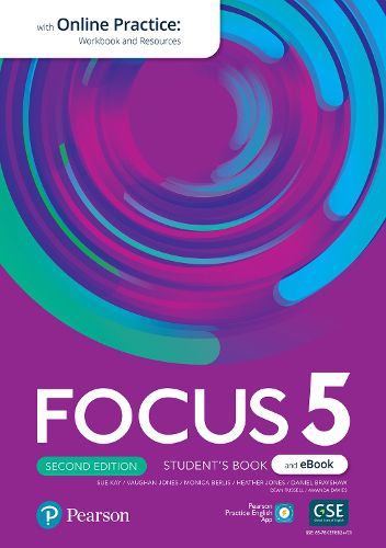 Cover image for Focus 2ed Level 5 Student's Book & eBook with Online Practice, Extra Digital Activities & App