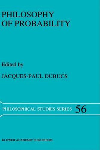 Cover image for Philosophy of Probability