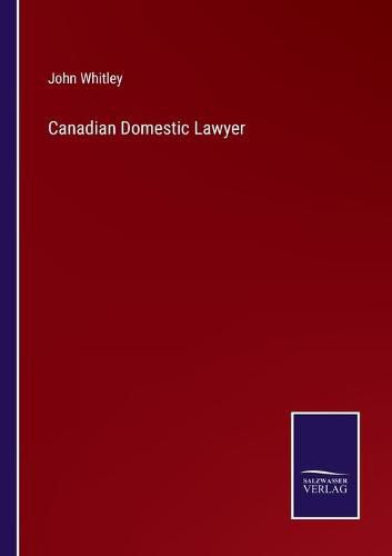 Cover image for Canadian Domestic Lawyer