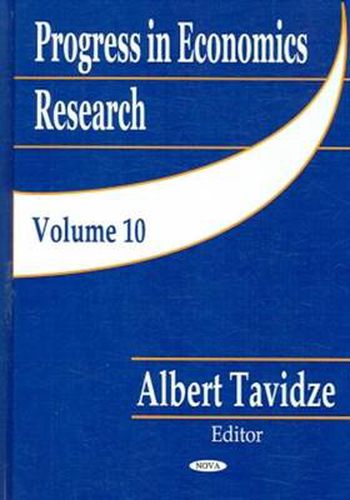 Cover image for Progress in Economics Research, Volume 10