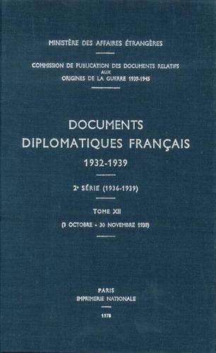 Cover image for Documents Diplomatiques Francais: 1938 - Tome V (2 Octobre - 30 Novembre)