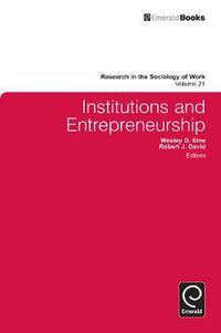 Cover image for Institutions and Entrepreneurship