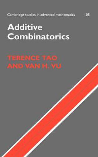 Cover image for Additive Combinatorics