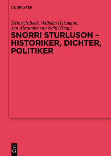 Cover image for Snorri Sturluson - Historiker, Dichter, Politiker