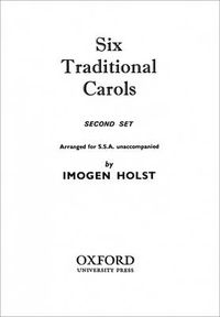Cover image for Six Traditional Carols (Second Set)