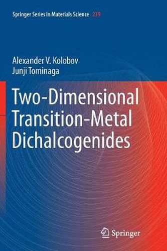 Cover image for Two-Dimensional Transition-Metal Dichalcogenides