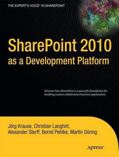 Cover image for SharePoint 2010 as a Development Platform