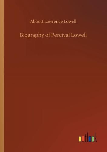 Cover image for Biography of Percival Lowell