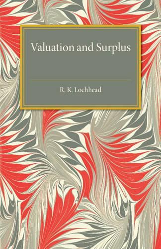 Cover image for Valuation and Surplus