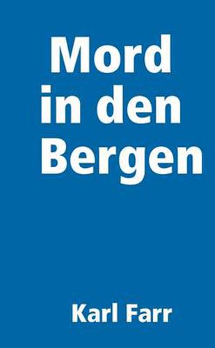 Cover image for Mord in Den Bergen