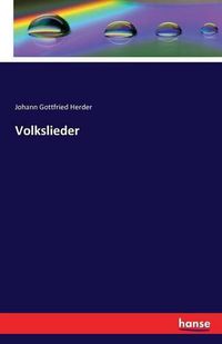 Cover image for Volkslieder