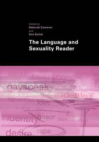 Cover image for The Language and Sexuality Reader
