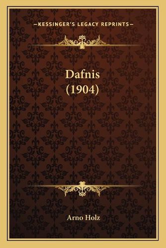 Cover image for Dafnis (1904)