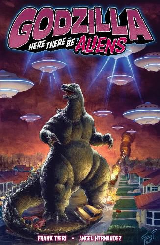 Cover image for Godzilla: Here There Be Aliens