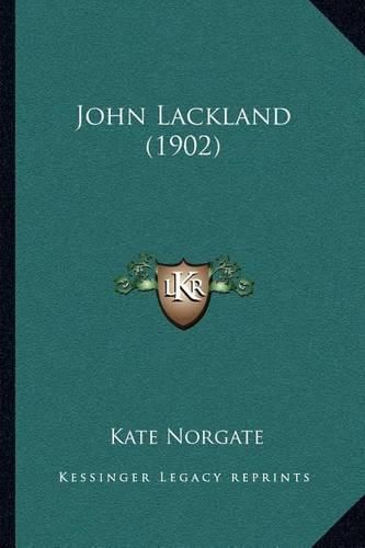 Cover image for John Lackland (1902)