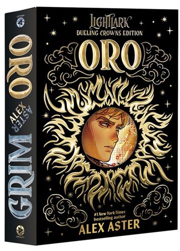Cover image for Grim and Oro: Dueling Crowns Edition (A Lightlark Saga Deluxe Companion Book)