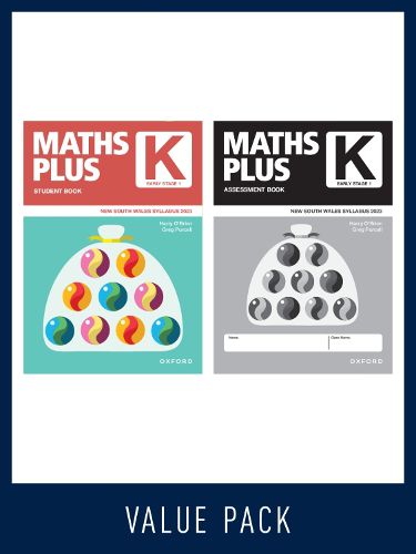Cover image for Maths Plus NSW Syllabus Value Pack Year K