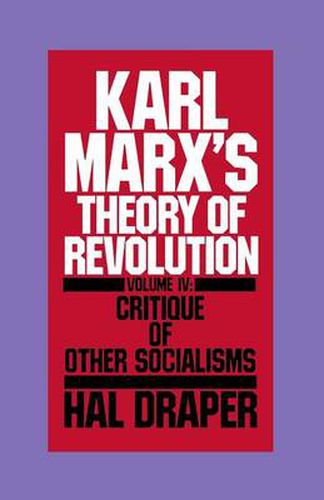 Cover image for Karl Marx's Theory of Revolution