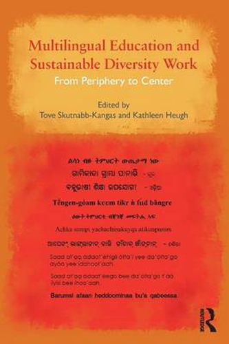 Cover image for Multilingual Education and Sustainable Diversity Work: From Periphery to Center