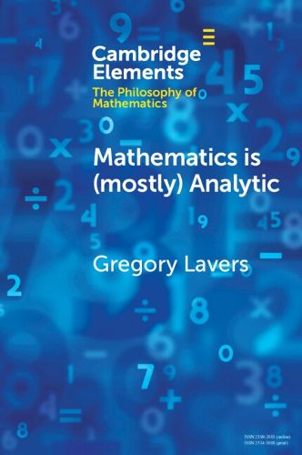 Cover image for Mathematics is (mostly) Analytic