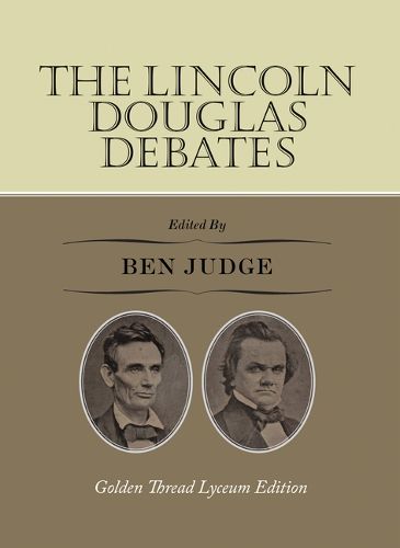 Cover image for The Lincoln-Douglas Debates