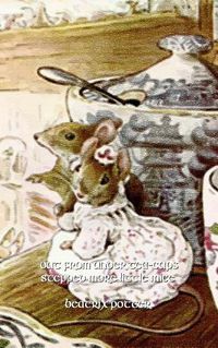 Cover image for Out from Under Tea-Cups Stepped More Little Mice: 5x8 Journal Notebook