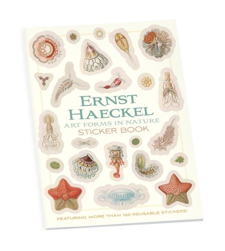 Cover image for Ernst Haeckel Art Forms in Nature Sticker Book