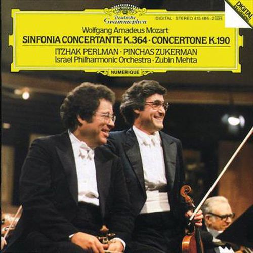 Mozart Sinfonia Concertante For Violin And Viola Concerto For Two Violins