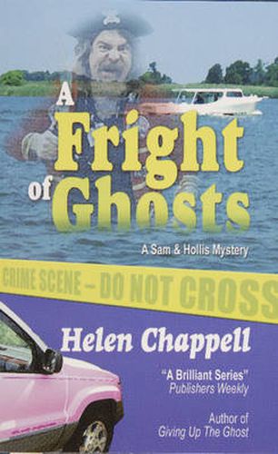 Cover image for A Fright of Ghosts: A Sam & Hollis Mystery