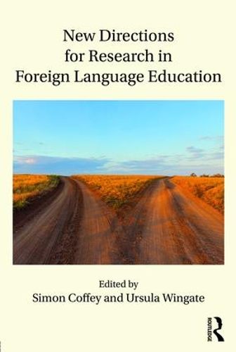 Cover image for New Directions for Research in Foreign Language Education