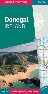 Cover image for Donegal Ireland: Xploreit County Map